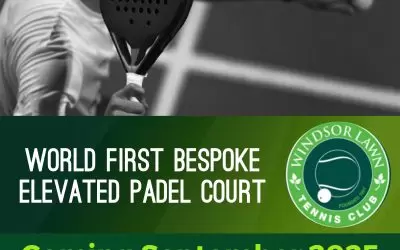 Padel at Windsor Opening Soon